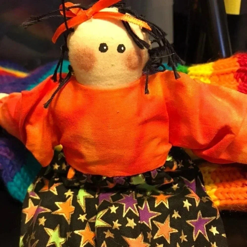 Handmade Fabric Doll